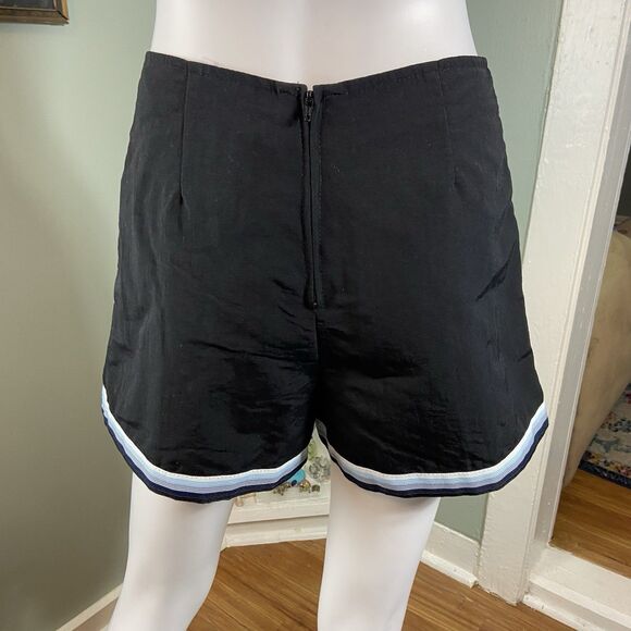 Vintage 90s Tag Rag Sporty Skort Tagrag Skirt Shorts Striped Small 5 Black - Picture 2 of 10